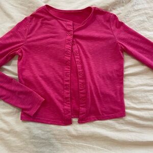 Pink Long Sleeve Shirt